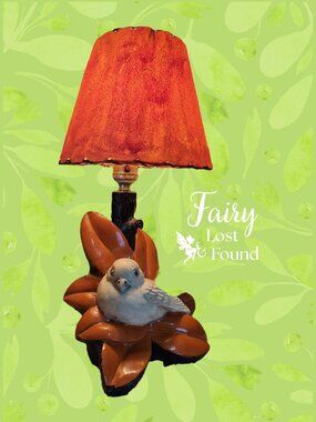 UNIQUE M Choquette Art Peice - MCM Vintage 15" Electric Lamp